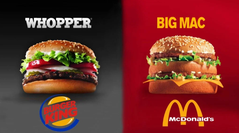 ¿McDonalds y Burger King?